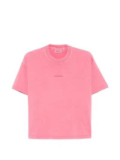 Carhartt 벤톤 티셔츠 In Pink