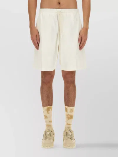Carhartt Bermuda Shorts In Cotton In White