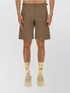 Carhartt Bermuda Shorts In Cotton In Brown