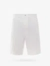 Carhartt Wip  Single Knee Off-white Bermuda Shorts In White