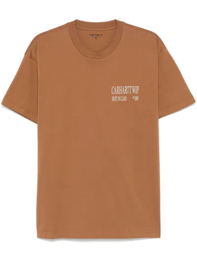 Carhartt Best In Class T-shirt In Brown