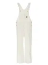 Carhartt Bib Overall Jewelry White