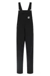 Carhartt Black Bib Overalls In Black