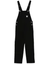 Carhartt Black Denim Overalls With Pocket