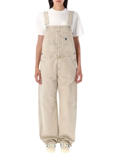 Carhartt Wip Bib Overall Straight In Neutral