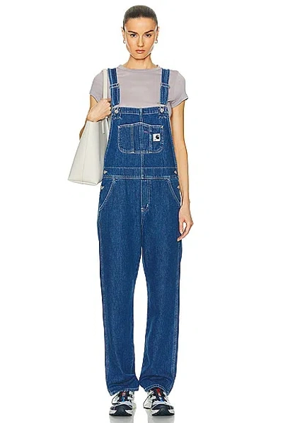 Carhartt Bib Straight Overall In Blue