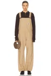Carhartt Straight Fit Overall Adjustable Straps In Dusty Hamilton Brown