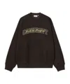Carhartt Big School Crew-neck Sweatshirt In Brown