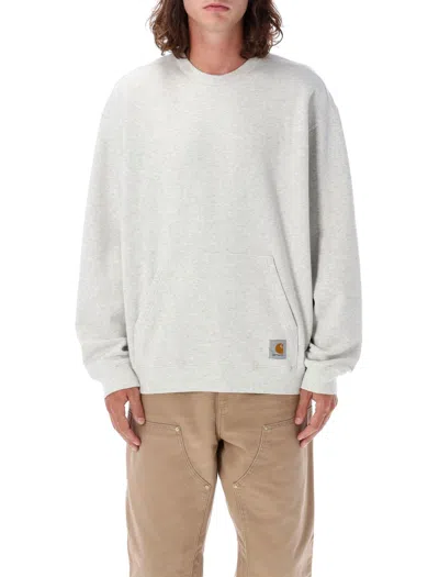 Carhartt Billy Sweatshirt In Ash Heather