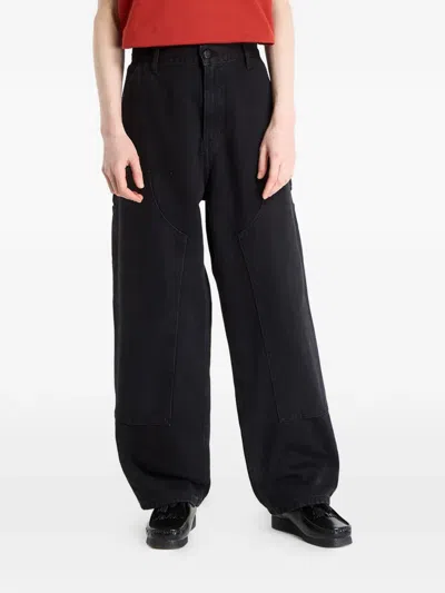 Carhartt 브랜든 더블 니 팬츠 In Black