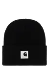 Carhartt Black Acrylic W Ashley Beanie In Brown