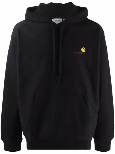 Carhartt Black American Script Hoodie