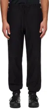 Carhartt Black American Script Jogging Sweatpants In Multi