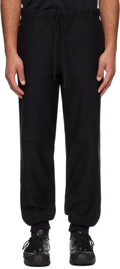 Carhartt Black American Script Jogging Sweatpants In Multi