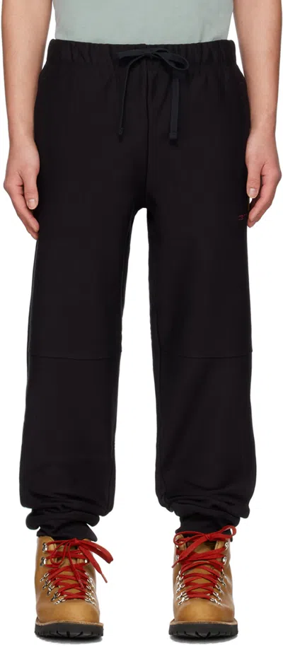 Carhartt Black American Script Lounge Trousers In 89xx Black