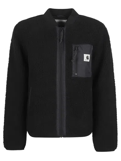 Carhartt Black Band Collar Logo Jacket In Multi