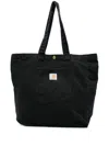 Carhartt Wip Bayfield Organic Cotton Tote In Black
