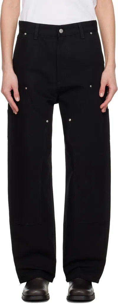 Carhartt Black Brandon Double Knee Jeans