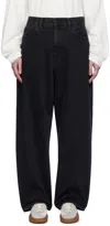 Carhartt Black Brandon Jeans In Black Stone Washed