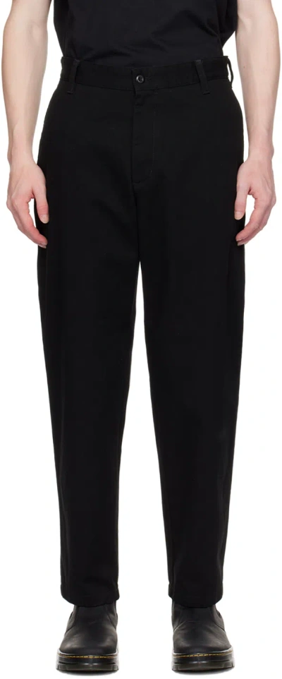 Carhartt Black Calder Trousers In 89 Black