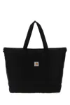 Carhartt Wip Black Canvas Alumni Tote Bag