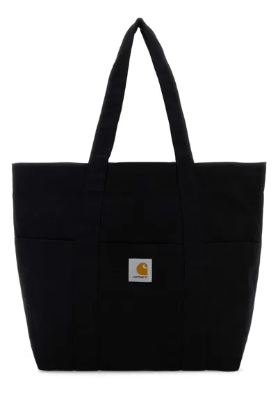 Carhartt Black Canvas Parker Tote Bag
