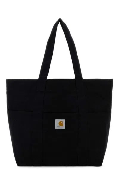 Carhartt Black Canvas Parker Tote Bag