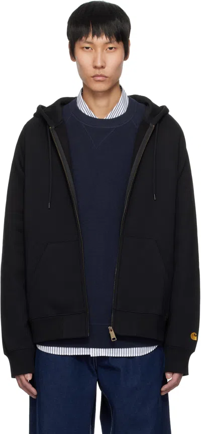 CARHARTT BLACK CHASE HOODIE