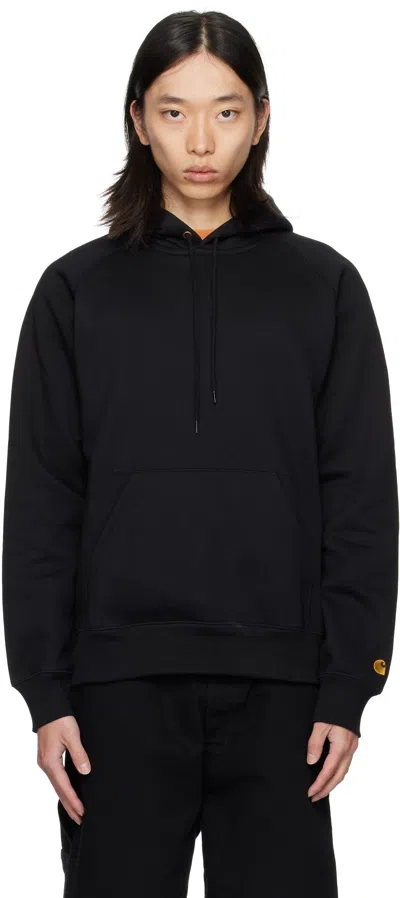 CARHARTT BLACK CHASE HOODIE