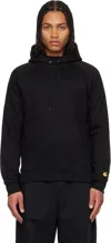 Carhartt Black Chase Hoodie In Black