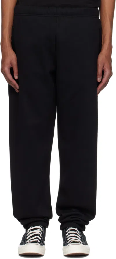 Carhartt Black Chase Sweatpants In 00fxx Black / Gold