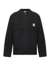 Carhartt Wip Chore Knitted Jacket In Black