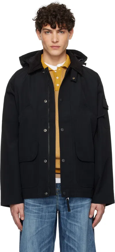 Carhartt Black Clarton Jacket In 00exx Black / Black