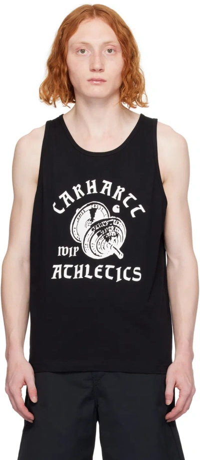 Carhartt Black 'class Of 89' Tank Top In 0d2 Black / White