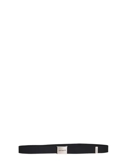 Carhartt Black Clip Belt Chrome Belt