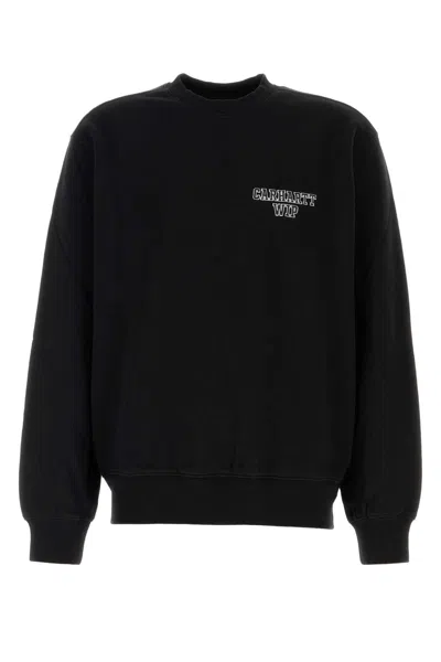 CARHARTT BLACK COTTON ALUMNI SWEAT
