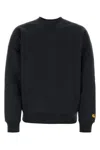Carhartt Black Cotton Blend Chase Sweat