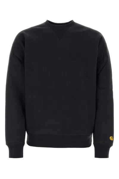 Carhartt Black Cotton Blend Chase Sweat