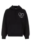 Carhartt Hooded Rotation Sweat In Misto Cotone Nero  Uomo