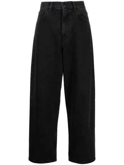 Carhartt Black Cotton 'brandon'  Jeans