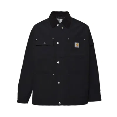Carhartt Black Cotton Clapton Jacket