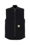 Carhartt Classic Zip-up Vest In Black