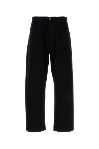 Carhartt Black Cotton Landon Pant In Blk