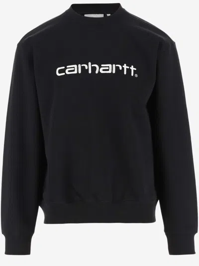 CARHARTT BLACK LOGO SWEATSHIRT