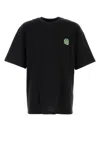 Carhartt Black Cotton S/s Helix T-shirt In Black