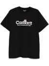Carhartt Label Script T-shirt In Black