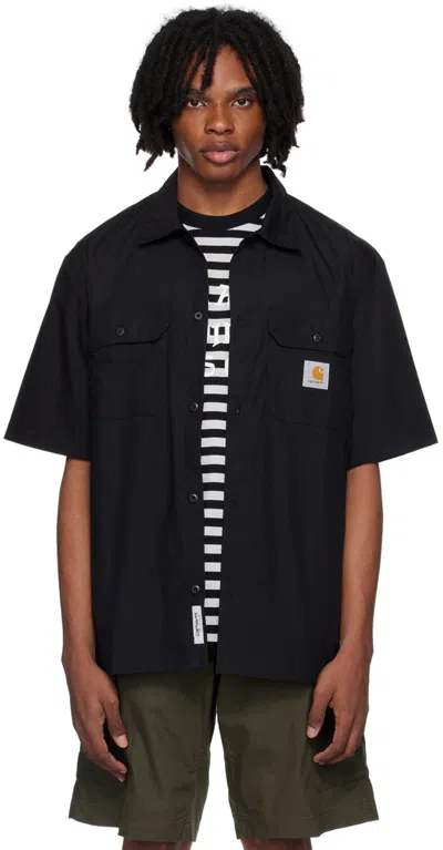 Carhartt Black Craft Shirt In 89 Black