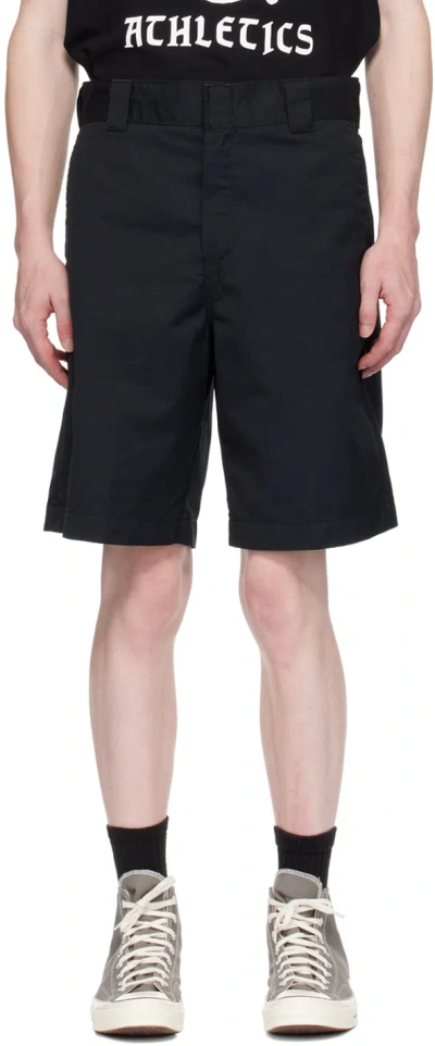 Carhartt Black Craft Shorts In 89 Black