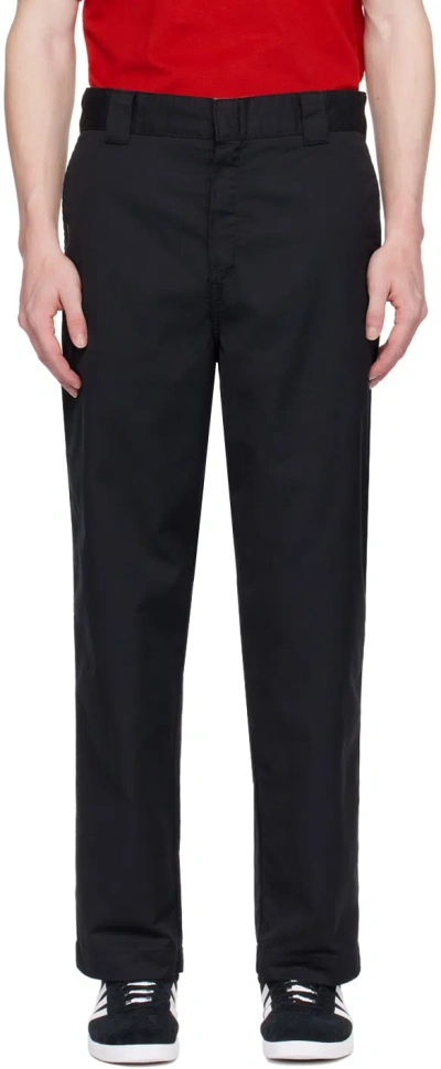 Carhartt Black Craft Trousers In 89 Black