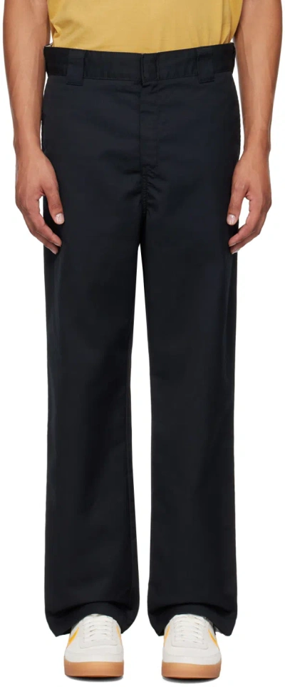 Carhartt Black Craft Trousers In 8902 Black